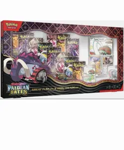 PRESALE Pokemon Paldean Fates Great Tusk ex & Iron Treads ex Premium Collection - Image 1