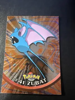 Zubat #41 Topps Foil 1999 TV Animation Edition Pokemon Card - Image 1