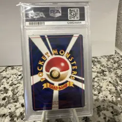 Brock's Rhydon Pokemon TCG Japanese #112 Gym Challenge Holo Card PSA 9 SWIRL - Image 2
