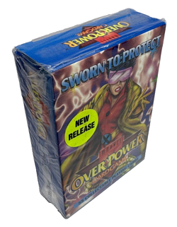 Marvel OverPower Card Game Sworn To Protect 1995 55 Collectable Playing Card New - Image 1