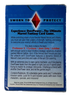Marvel OverPower Card Game Sworn To Protect 1995 55 Collectable Playing Card New - Image 3