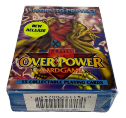 Marvel OverPower Card Game Sworn To Protect 1995 55 Collectable Playing Card New - Image 4