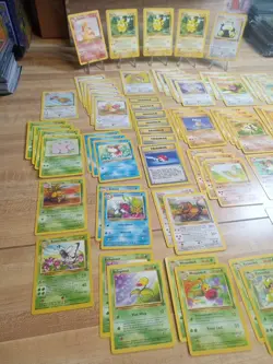Pokemon 1999 Jungle Set Vintage Cards Pikachu Snorlax Rapidash 90 Card Lot LP - Image 2