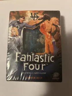 Marvel VS System Fantastic Four Trading Card Game Starter Deck New Upper Deck - Image 1