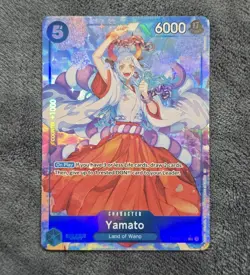 Luffy Yamato Alt Art AA OP13-054 SR One Piece Card Game TCG CCG - English - Image 1