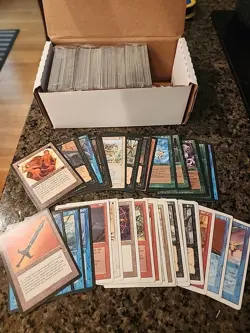Vintage Magic The Gathering Collection 500+ Card Lot MTG 1993-1998 Pre-Rarity - Image 1