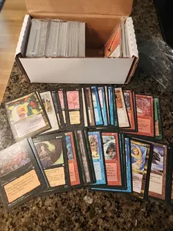 Vintage Magic The Gathering Collection 500+ Card Lot MTG 1993-1998 Pre-Rarity - Image 2