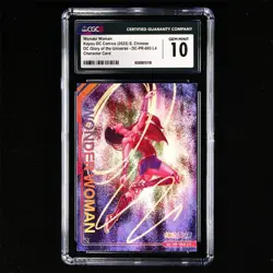 CGC GEM MINT 10 KAYOU 2023 DC Comics CCG Card DC-PR-003 Wonder Woman - Image 2