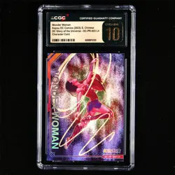 CGC PRISTINE 10 KAYOU 2023 DC Comics CCG Card DC-PR-003 Wonder Woman - Image 2