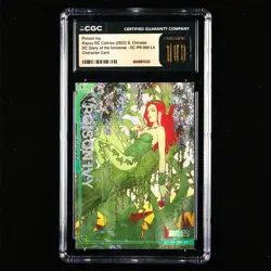 CGC PRISTINE 10 KAYOU 2023 DC Comics CCG Card DC-PR-004 Poison Ivy - Image 1