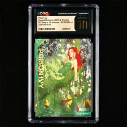 CGC PRISTINE 10 KAYOU 2023 DC Comics CCG Card DC-PR-004 Poison Ivy - Image 2