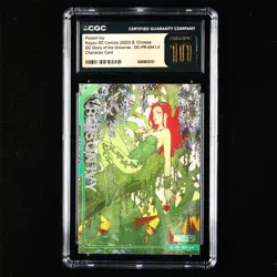 CGC PRISTINE 10 KAYOU 2023 DC Comics CCG Card DC-PR-004 Poison Ivy - Image 1