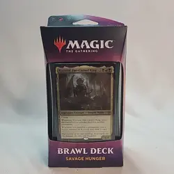 Korvold Savage Hunger Brawl Commander Deck New Sealed MTG Throne of Eldraine 630509829798 - Image 1