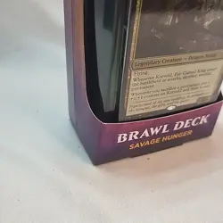 Korvold Savage Hunger Brawl Commander Deck New Sealed MTG Throne of Eldraine 630509829798 - Image 5