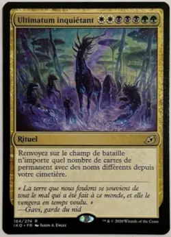 mtg magic Eerie Ultimatum inquietant FRENCH vf fr ikoria - Image 1