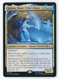 Katara, Water Tribe's Hope #0231 MTG Avatar: The Last Airbender Magic - Image 1