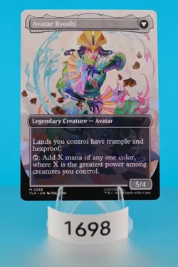 MTG The Legend of Kyoshi Borderless Avatar Regular #358 - Image 2