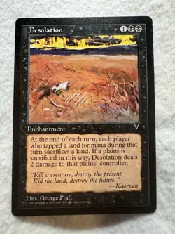 MTG - Desolation - Visions - LP - Free Shipping! - Image 1