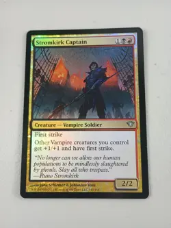 MTG Stromkirk Captain Dark Ascension Foil Vampire Magic NM - Image 1