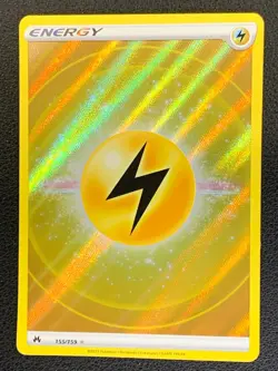 Lightning Energy 2022 Holo Crown Zenith Pokemon - Image 1