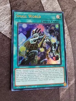 Yugioh! - Small World - RA01-EN067 - Ultra Rare - NM/M - Image 1
