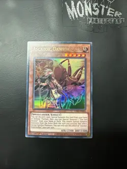 YUGIOH ASCATOR DAWNWALKER ULTRA RARE LDS3-EN050 1ST EDITION - Image 1