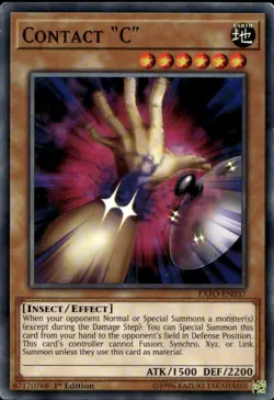 Contact "C" 1st Ed Common EXFO-EN037 Yu-Gi-Oh! - Image 1