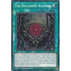 Yu-Gi-Oh The Hallowed Azamina MP25-EN112 Prismatic Secret Rare 1st Edition - Image 1