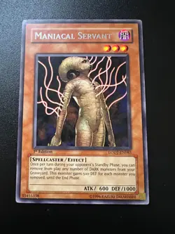 Maniacal Servant LODT-EN085 Rare 1st Edition Near Mint Yugioh - Image 1