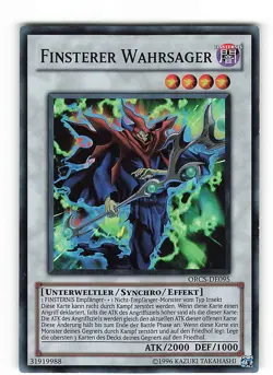 Yugioh FINSTERER WAHRSAGER , orcs-de095 Super Rare deutsch Excellent - Image 1