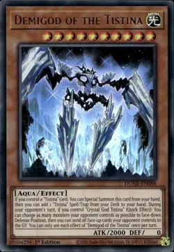 Demigod of the Tistina 1st Ed Ultra Rare DUNE-EN088 Yu-Gi-Oh! - Image 1