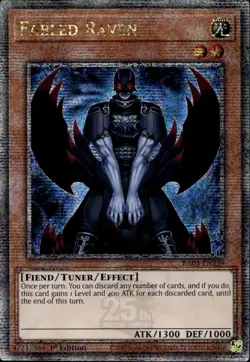 Fabled Raven 1st Ed Quarter Century RA03-EN239 Yu-Gi-Oh! - Image 1