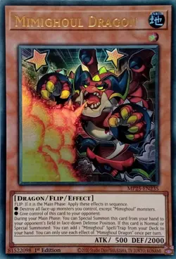 MP25-EN235 MIMIGHOUL DRAGON ULTRA RARE 1ST EDITION YuGiOh CARD - Image 1