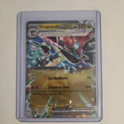 Pokemon TCG Twilight Masquerade Double Rare Holo Card Dragapult EX 130/167 - Image 1
