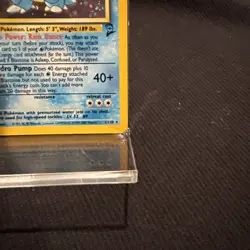 Pokemon TCG Blastoise Holo Unlimited Rare Card 2/130 Base Set 2 - Image 4