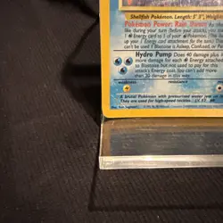 Pokemon TCG Blastoise Holo Unlimited Rare Card 2/130 Base Set 2 - Image 5