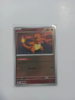 Charmander 011/094 Phantasmal Flames Reverse Holo NM Pokemon Card - Image 1