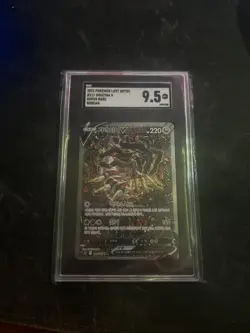 9.5 Pokemon SWSH Giratina v Alt Art Korean Card 111/100 Lost Abyss TCG Full Art - Image 1