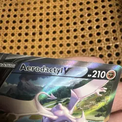 Aerodactyl V Alternate Full Alt Art Holo Card 180/196 Lost Origin NM - Image 2