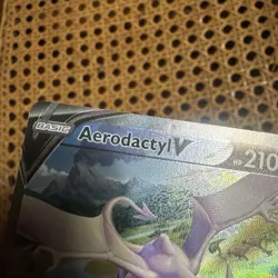 Aerodactyl V Alternate Full Alt Art Holo Card 180/196 Lost Origin NM - Image 5