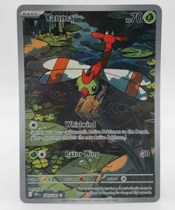 Yanma Destined Rivals Pokemon TCG Card 183/182 Near Mint Condition - Image 1
