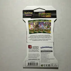 Evolving Skies Umbreon Sleeved Booster Pack New Sealed Pokemon Card TCG - Image 2