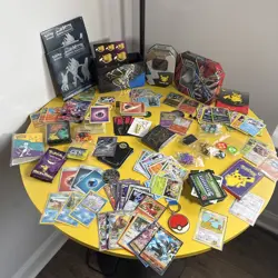 Massive Pokemon Card and Goodies Lot some Japanese - Image 1