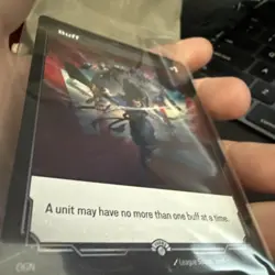 Riftbound Fist Bump Buff Double Sided Promo Card Sealed OGN Rare! - Image 4