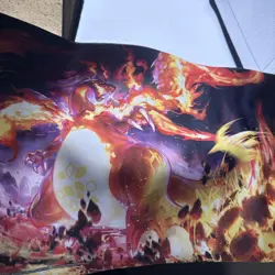Pokemon TCG Charizard Playmat Card Game Trading Scarlet & Violet Gaming Mat - Image 3