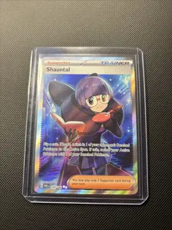 Pokemon TCG Shauntal Paradox Rift Ultra Rare Card 243/182 Near Mint - Image 1