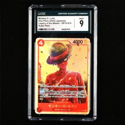 CGC MINT 9 2025 ONE PIECE JPN. TCG Card OP12-015 Monkey D. Luffy - Image 1