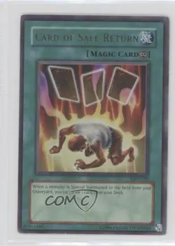 Card of Safe Return Unlimited YuGiOh Labyrinth Nightmare #LON-029 2003 - Image 1
