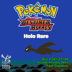 Pokemon Destined Rivals - Holo Rare - Choose your cards - Buy 4 Get 3 Free! - Image 1