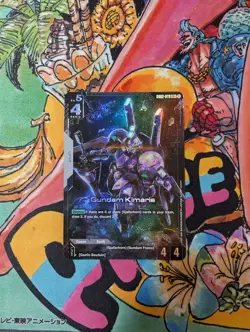 Gundam Kimaris - GD02-070 - LR+ parallel/alt art, Near Mint, Gundam Card Game - Image 1
